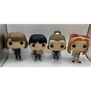 Lot Of 4 Funko Pop Stranger Things Figures Mike Eleven Max Robin